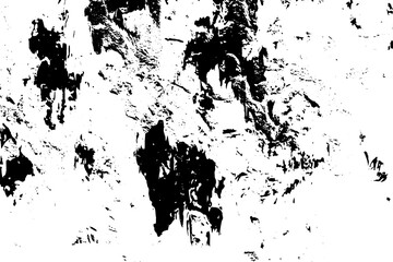 Rustic grunge texture with grain and stains. Abstract noise background. PNG graphic illustration with transparent background.