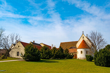 Fototapeta na wymiar Famous historic Melk abbey in Wachau valley, Austria