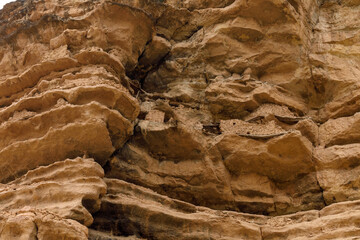 Scenic view of Beautiful rock formation from Southern Aures mountains, Khenchela