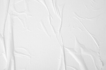 Abstract background of white paper with folds.