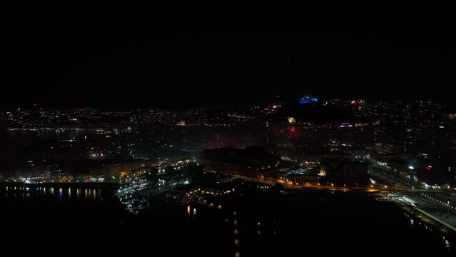 Napoli festa Scudetto - Festeggiamenti Scudetto - Riprese con Drone - Piazza del Plebiscito - 4 Maggio 2023