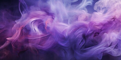 purple and purple smoke in the air - obrazy, fototapety, plakaty
