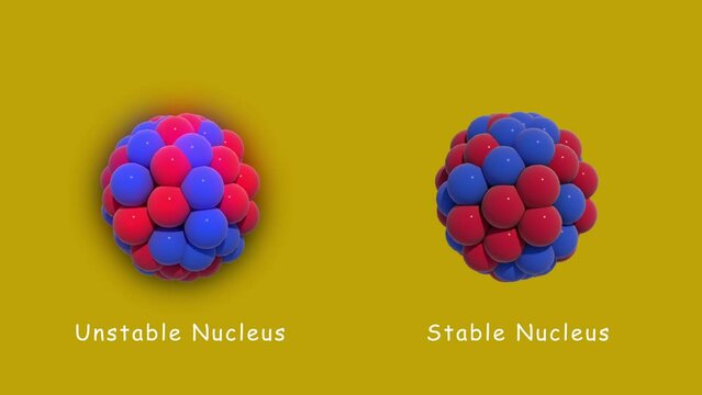 Stable unstable nucleus 