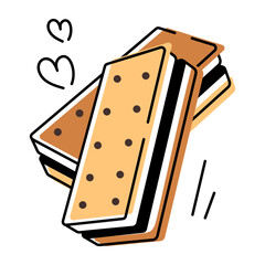  Bakery Cookies Hand Drawn
