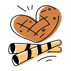  Bakery Cookies Hand Drawn