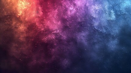 Obraz premium Abstract Gradient Background: Blue to Pink and Golden, Hand Edited Generative AI