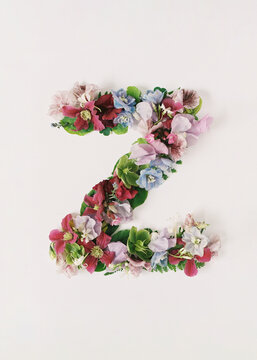 Floral Alphabet 