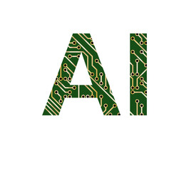 Brain circuit board in the Cyborg brain, Artificial intelligence of digital human. vector illustration SVG