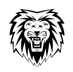 lion head vector