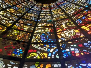 箱根彫刻の森美術館のステンドグラス
