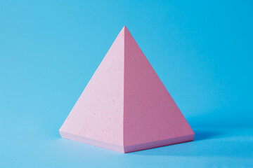 the top of a pink triangle png in the style of surrea