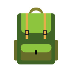 backpack icon vector illustration design template