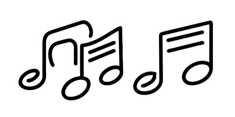 Music notes, music, music beat, music icon music-themed icons, featuring music notes, beats, and other musical elements, perfect for adding rhythm and melody to your designs.