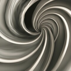 black and white spiral A close-up of an spiral abstract art deco spiral background with a smooth and shiny surface  
