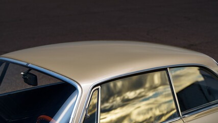 Roof of a car