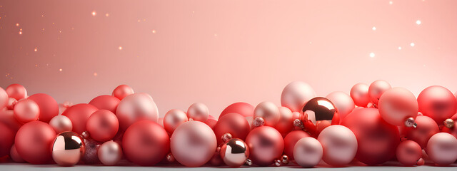 Festive Christmas Banner Background: Seasonal Greetings and Joyful Celebrations