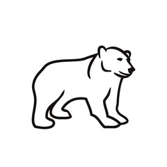 polar bear vector
