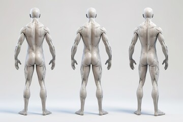 Obraz premium 3d rendered illustration of a body