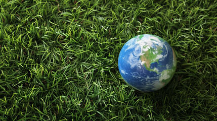 earth on grass