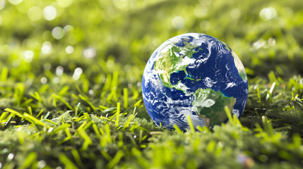 earth on grass