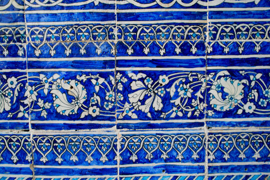 Ancient Uzbek tiles
