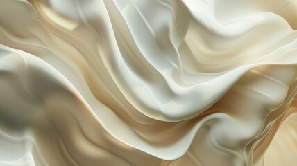 Obraz premium Tranquil Waves in Serene Blues - Serene blue waves flow softly in this tranquil abstract image, perfect for creating a peaceful and reflective atmosphere.