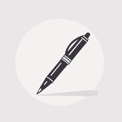 Hand-drawn style pen icon illustration vector design