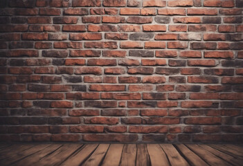 Brick Wall Background for copy space or message text Old brick Patter Texture