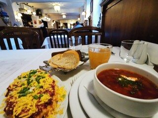 Stalls with goods from one of the Turkish street markets in Istanbul