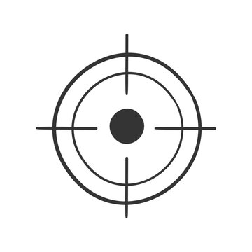 recommend clip art: Target Icon Silhouette Illustration. Fire Gun Vector Graphic Pictogram Symbol Clip Art. Doodle Sketch Black Sign.
