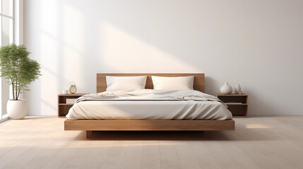 Serenely Simple: Minimalist Bedroom Retreat