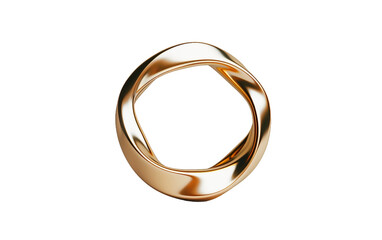 Aperture Ring Unveiling Minimalistic Elegance Isolated on Transparent Background.