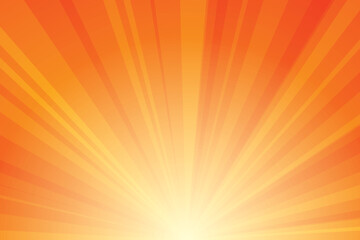 Sunburst vector illustration with radiant backgrounds, conveying retro and aesthetic