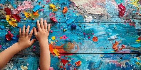 Creative Hands: Child's Journey in Paint and Color