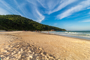  praia Caravelas praia Grande cidade de Governador Celso Ramos Santa Catarina Brasil