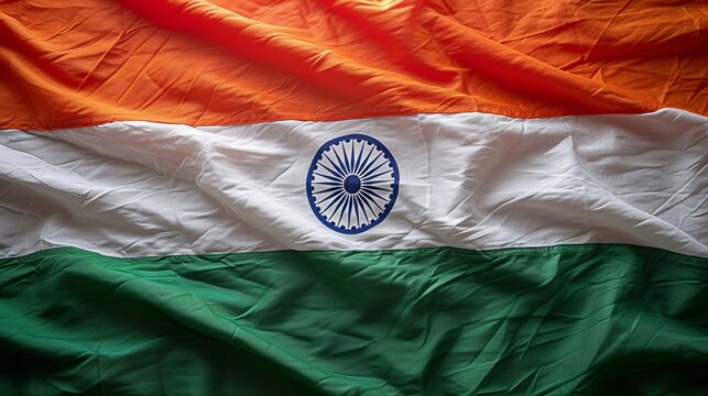 Flying the Flag A Colorful Celebration of India's Independence Day Generative AI