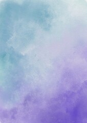 Watercolor gradient paper background A4