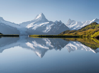 Schreckhorn, Bachalpsee,  Berner Oberland, Schweiz
