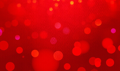 Red bokeh background banner perfect for Party, Anniversary, Birthdays, and various design works