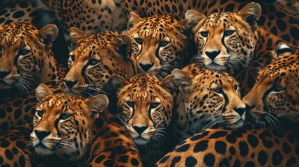 Fototapeta premium wild animal pattern background or texture