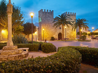 Porta del Moll, Alcudia, Mallorca, Balearen, Spanien