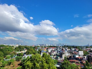 Obraz premium City Skyline from Above