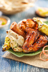 grilled chicken wings