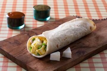 Vegetable Indian Rolls are filled with a tasty concoction of carrots, potatoes, pepper and peas...