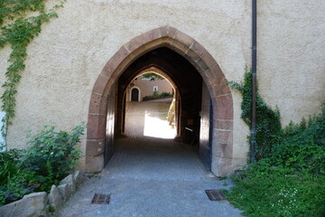 Burgtor Burg Gnandstein im Kohrener Land