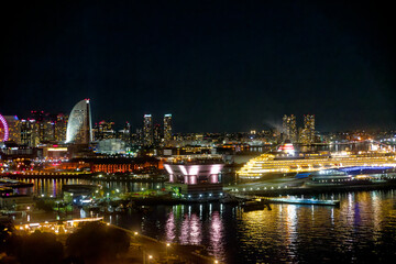 みなとみらいの夜景