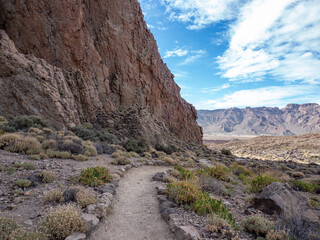 Landscape of Teide National Park