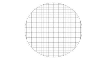 circle grid overlay lines for videos and photos