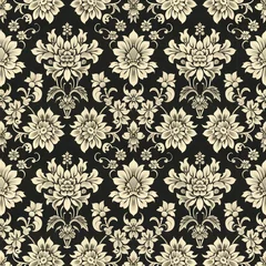 Tafelkleed Vintage floral print of early 19th and 20th Century Patterned  © Chloe