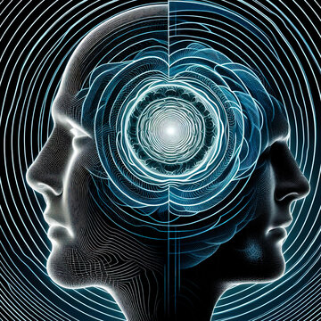 A conceptual image representing the unconscious